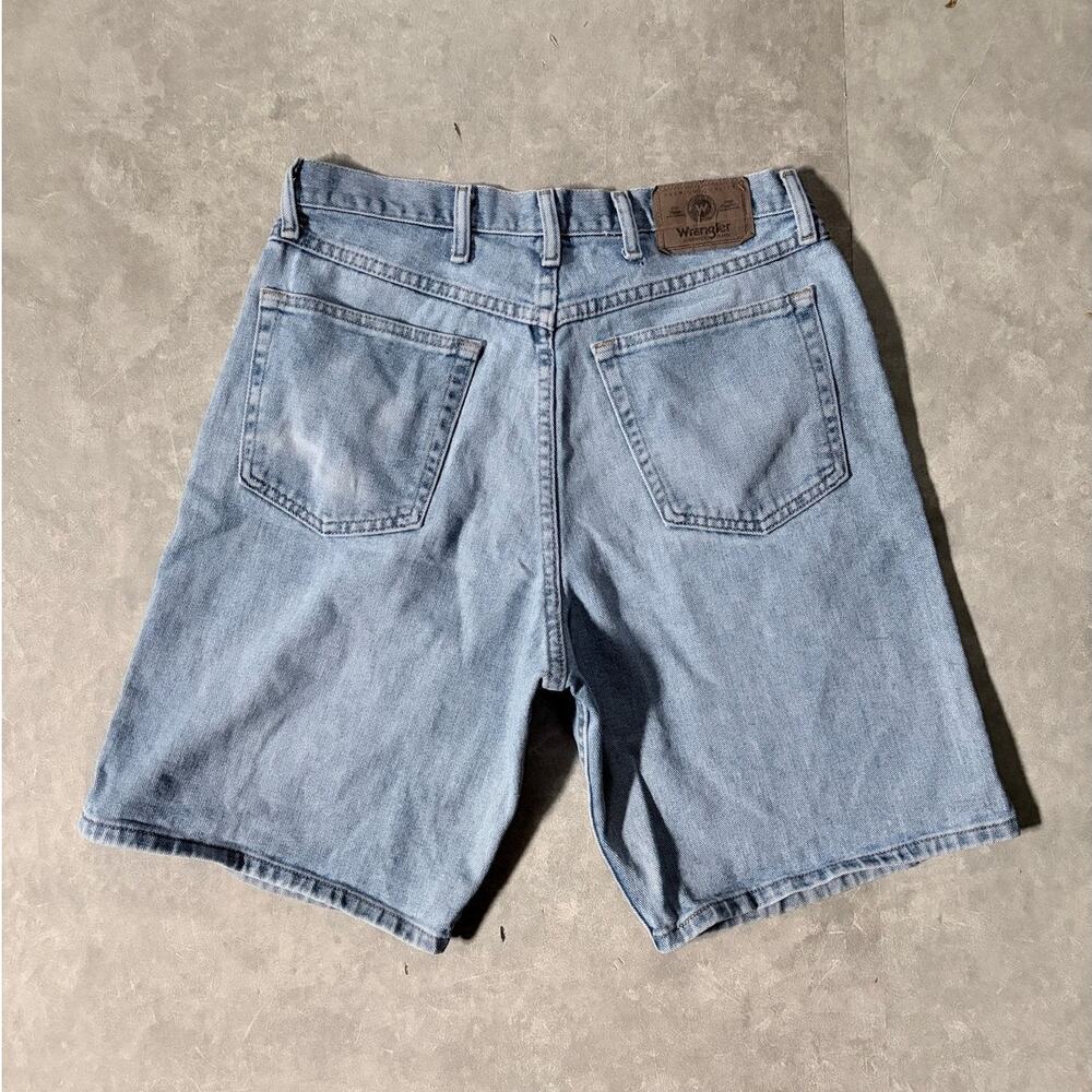 2000s Vintage Wrangler Light Wash Jorts -33W